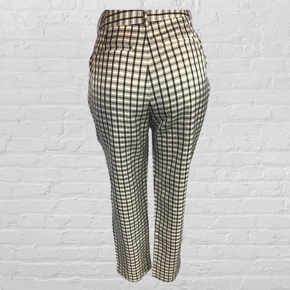 NWT EXPRESS Negin Mirsalehi mixed plaid trousers - Picture 7 of 16